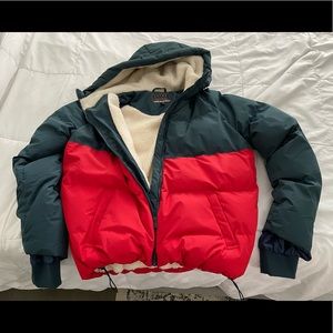 Jachs NY Sherpa lined coat